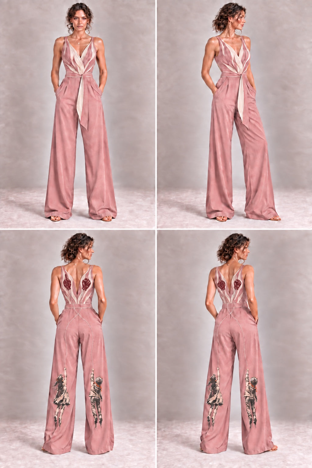 Jul & Myra — untamed — rose quatre vues